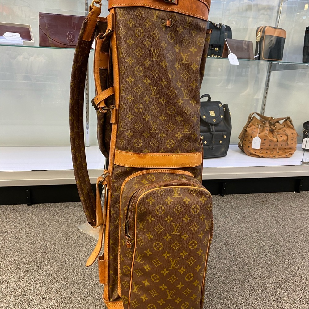 Vintage, Rare, Collectible item Monogram Golf Bag - Picture 3 of 12
